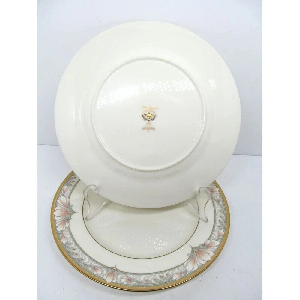 Noritake Barrymore #9737 Set Of 2 Vintage 8 1/4